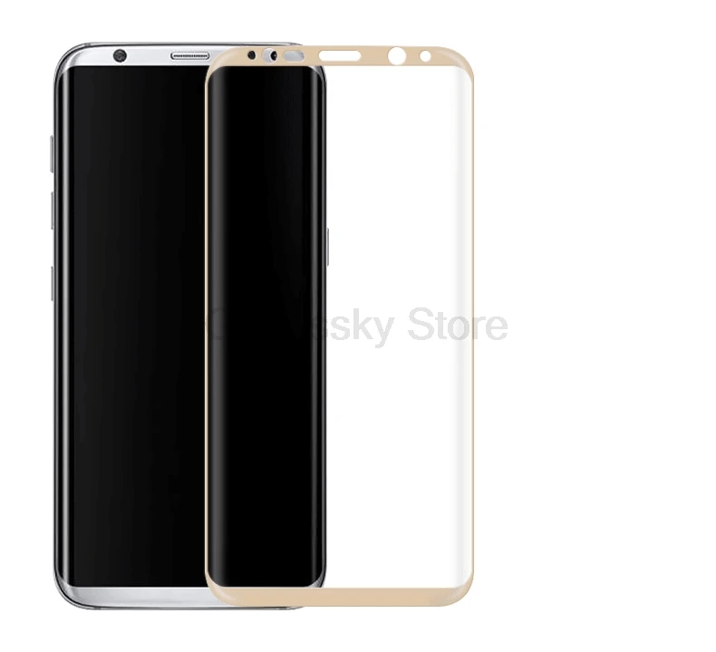 Для samsung S8 S9 плюс 3D изогнутое закаленное Высокопрочное Стекло полный экран из закаленного стекла для samsung Galaxy S6 S7 Edge Plus Note 8 Стекло чехлы