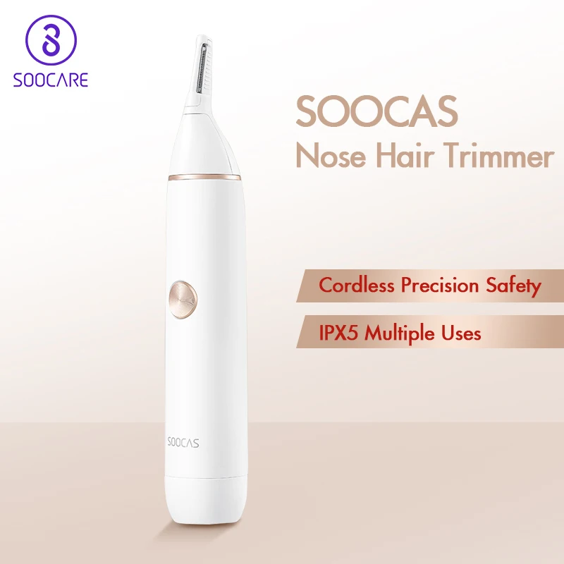 SOOCAS N1 0 кожи царапин электрический триммер для носа все в одном Xiaomi носу и ушах