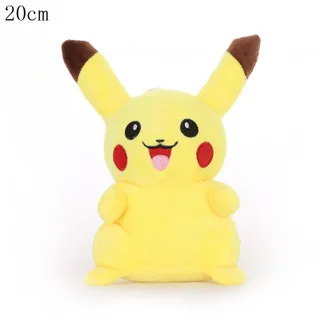 pikachu 20cm Пикачу Бульбазавр Squirtle Charmander Мягкая Игрушка коллекция хобби кукла аниме периферийная плюшевая кукла рождественский подарок для детей - Цвет: pikachu 20cm