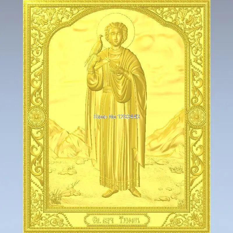 Высококачественная 3d лампа для ЧПУ или принтеров в STL файле Trifon|3d model relief|3d relief