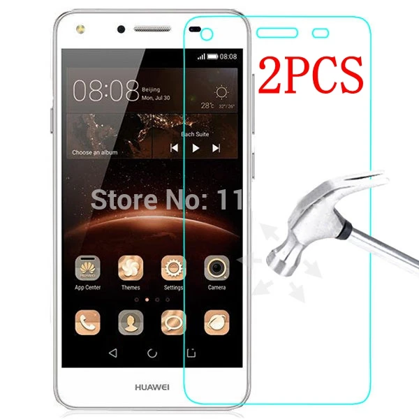 Оригинальное закаленное стекло для Huawei Y5II Y5 II 2 шт. защитная пленка экрана