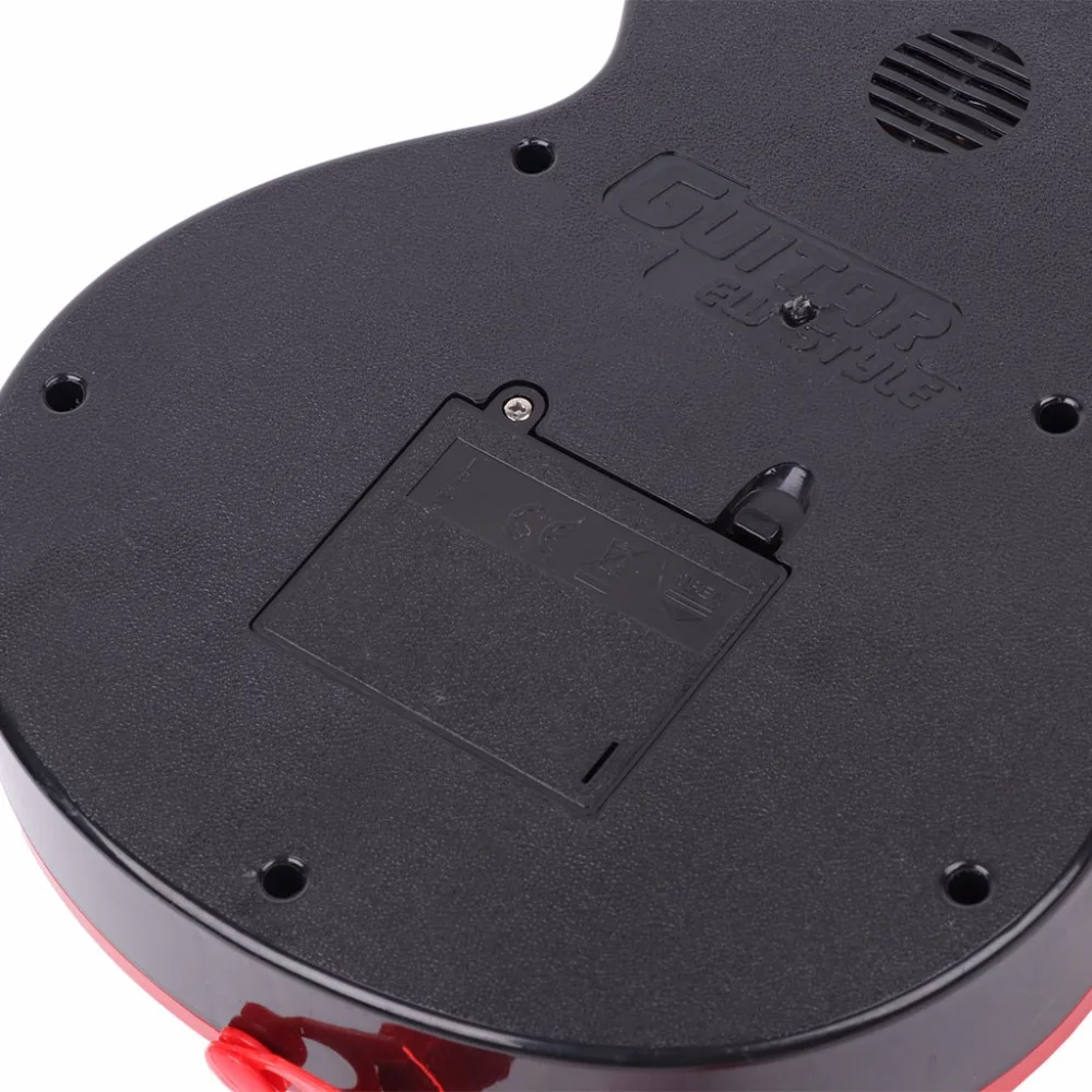 Учебный инструмент электрическая гитара 4 струны музыкальная игрушка подарок