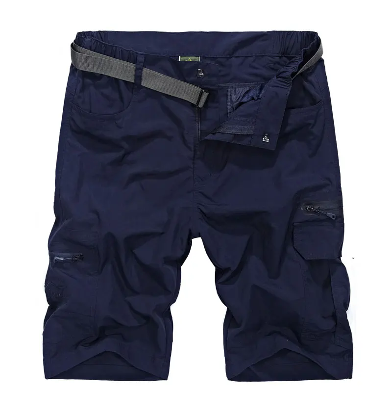 Мужские быстросохнущие уличные шорты многофункциональные износостойкие для