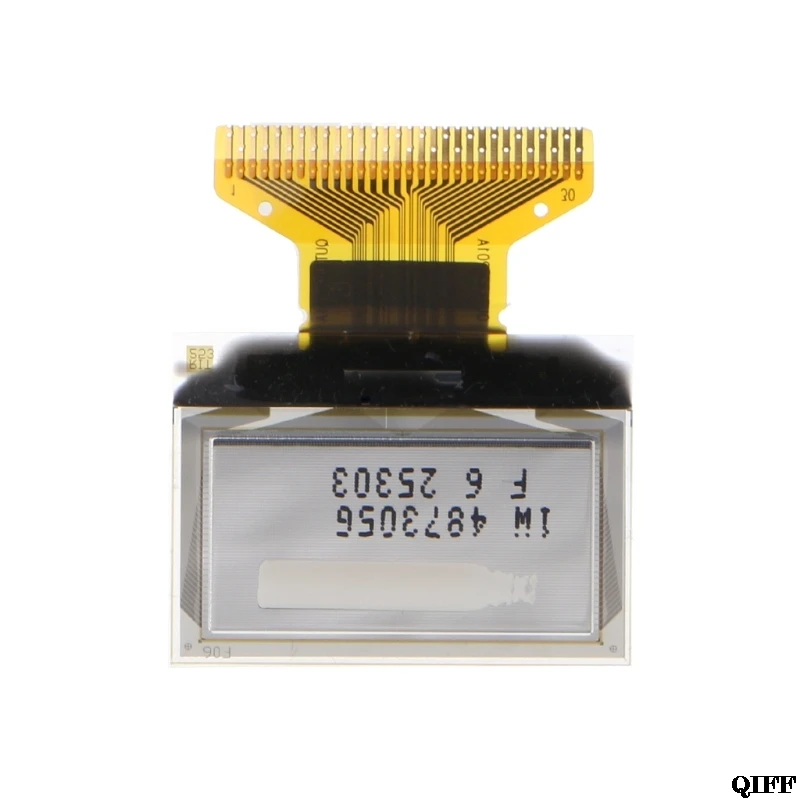Прямая поставка и оптовая продажа 0 96 &quot30 Pin 128X64 OLED LCD белый дисплей модуль SPI серии