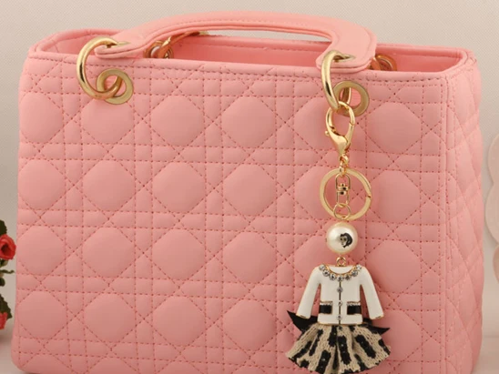 Жемчужный эмалированный брелок/2017 Роскошные Дизайнерские брендовые ювелирные