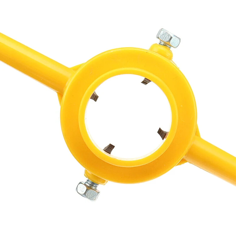 PVC Thread Maker Yellow Pipe Threader Tool Set 1/2 | Инструменты