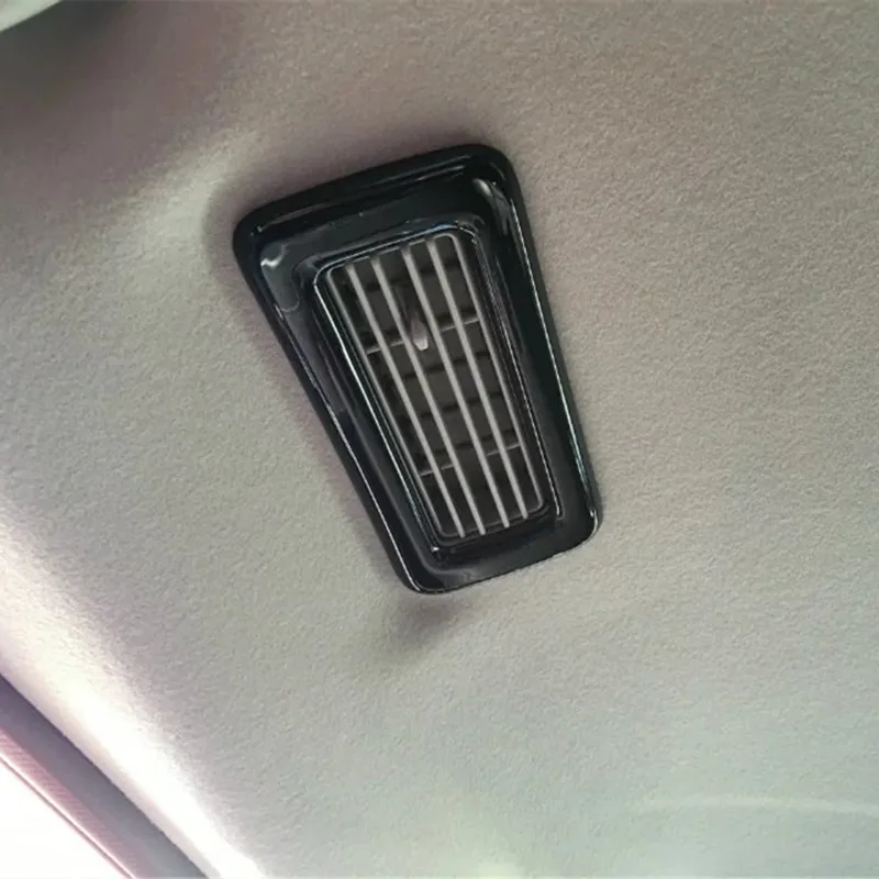 ABS хромированный задний хвост для кондиционера вентиляционная решетка 4