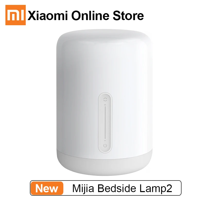 Прикроватный светильник Xiaomi Mijia 2 светильник WiFi/Bluetooth светодиодный светильник работает с Apple HomeKit умный Внутренний Ночной светильник