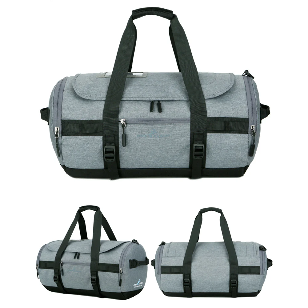 Portable Theft-proof waterproof Travel Sports Bag Gym Cylinder Small Luggage Training Package | Спорт и развлечения