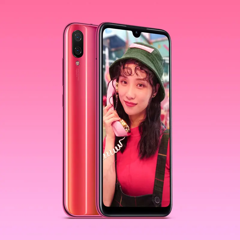 Xiaomi Mi Play глобальная версия 4 Гб ОЗУ 64 ПЗУ 5 84 дюйма FHD дисплей MTK Helio P35 четыре ядра 12