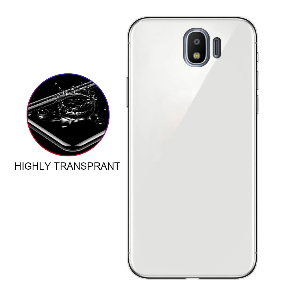 For Samsung Galaxy J42018 US version of transparent personality mobile phone soft shell drop protection cover |