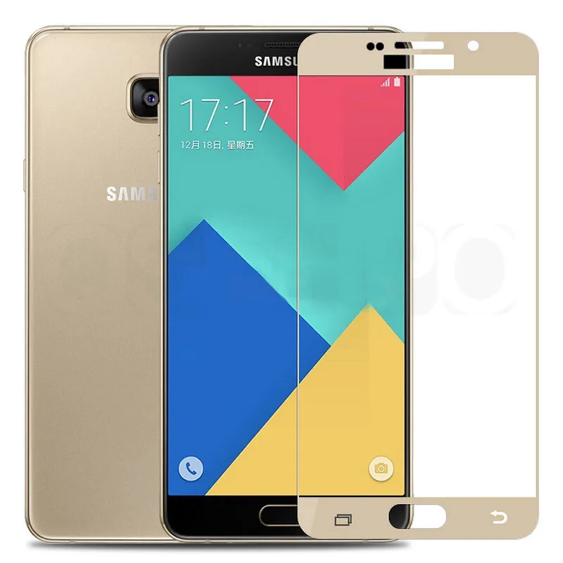 Защитное 3D стекло для Samsung Galaxy A3 A5 A7 J3 J5 J7 2016 2017 S7 закаленное защиты экрана защитная
