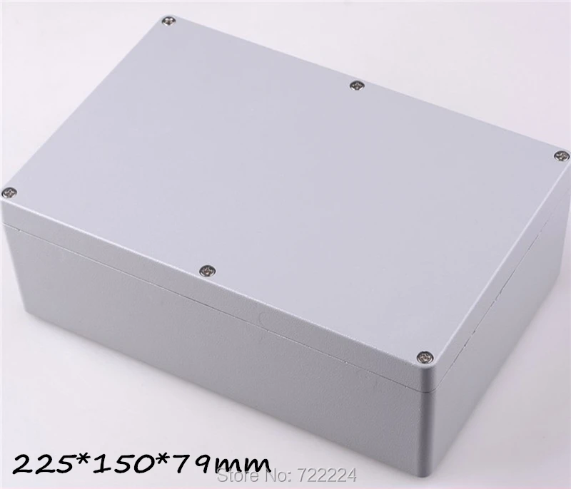1 шт. 225*150*79 мм IP68 алюминиевый водонепроницаемый корпус DIY Распределительная