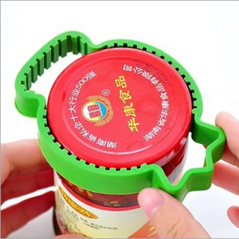 Простой в использовании ручной нескользящий штопор для крышки банки открывалка