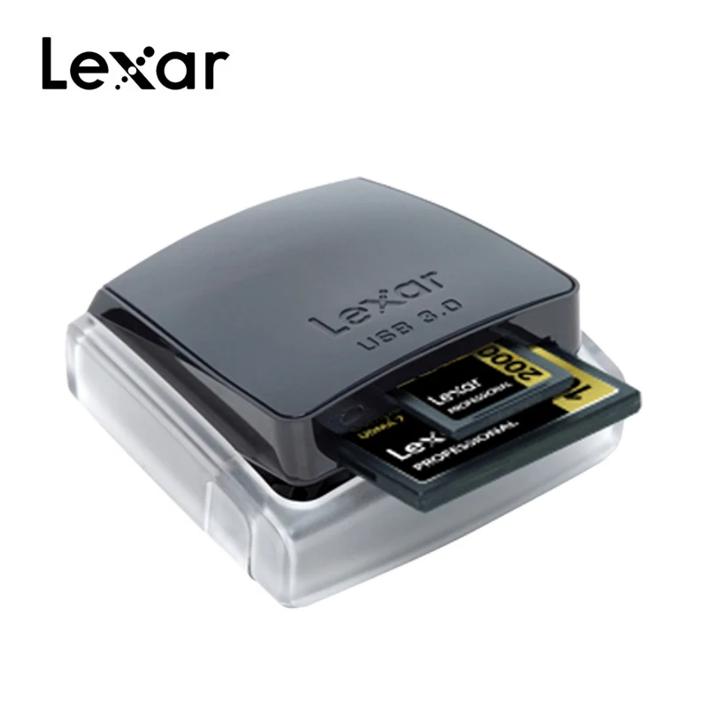 Lexar Профессиональный высокоскоростной кард ридер 2 в 1 100% оригинал с двумя слотами