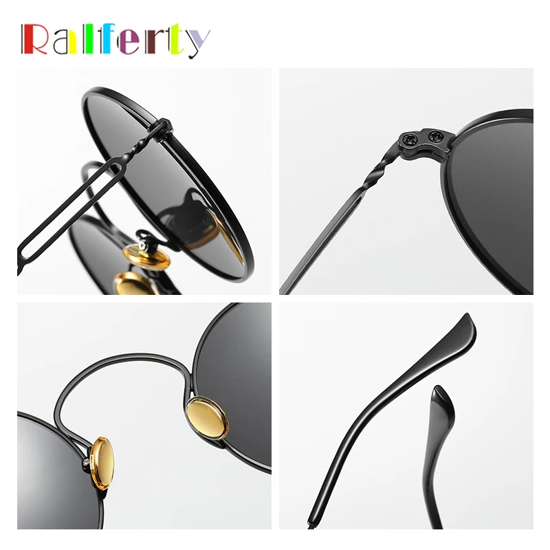 Солнечные очки Ralferty J908 для мужчин и женщин винтажные солнцезащитные аксессуары в