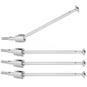 8 шт. Dogbones металлический приводной вал 89,5 мм стальная ось колеса 08029 и заглушка 02033 для Monster Truck Redcat HSP 110 BRONTOSAURUS 94111