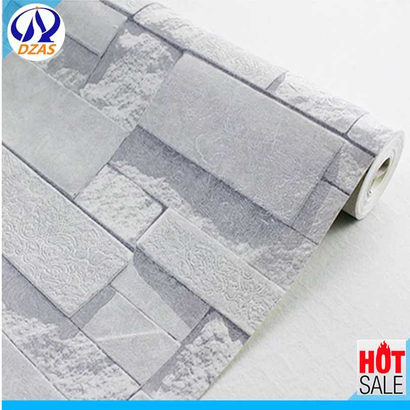 

Last 3 days free shipping 3D classic archaize brick stone wall paper rolls