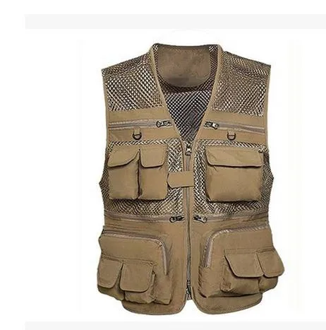 L/4Xl Mens Spring And Autumn Casual Large Size Multi-Color Vest Coats Mesh Patchwork Summer Leisure Male Waistcoats Vests K337 | Мужская