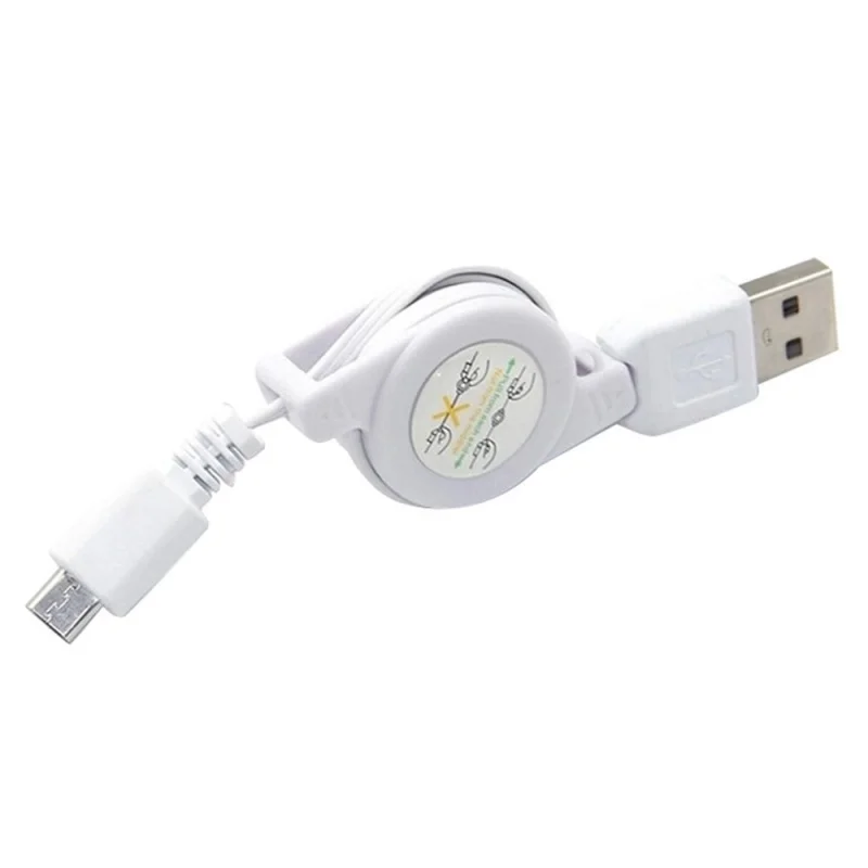 Mirco-USB A к USB 2 0 B Мужской Выдвижной кабель синхронизации данных зарядное устройство