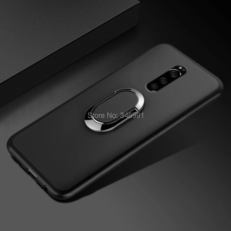 Чехол Funda для Sony Xperia 1 роскошный 6 5 дюймовый мягкий черный пластиковый
