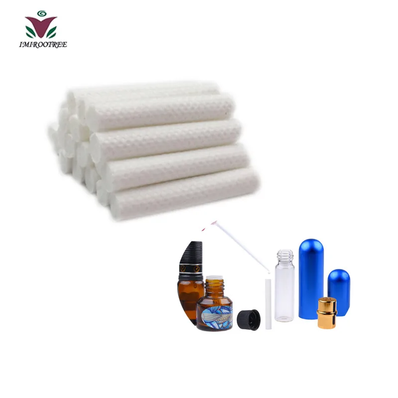 

Aromatherapy Aluminum Inhaler Refill Wick Stick 7x54mm Package of 100pcs A Lot