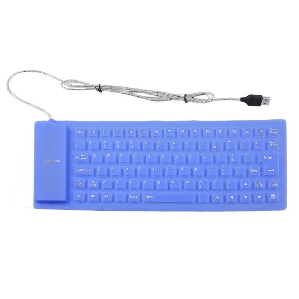 Vococal 85 клавиш USB Проводная силиконовая резиновая Водонепроницаемая портативная