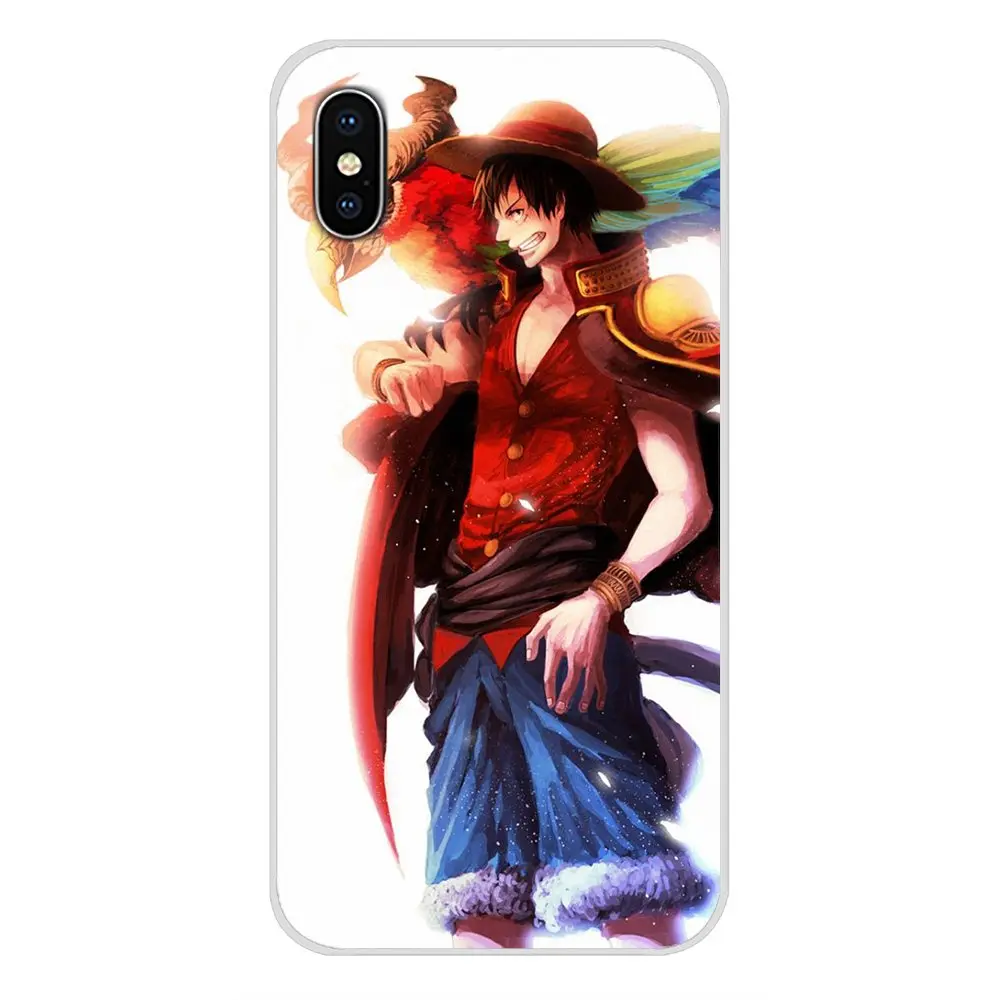 Для Samsung A10 A30 A40 A50 A60 A70 Galaxy S2 Note 2 3 Grand Core Prime Hot anime one piece Straw hat boy прозрачный мягкий