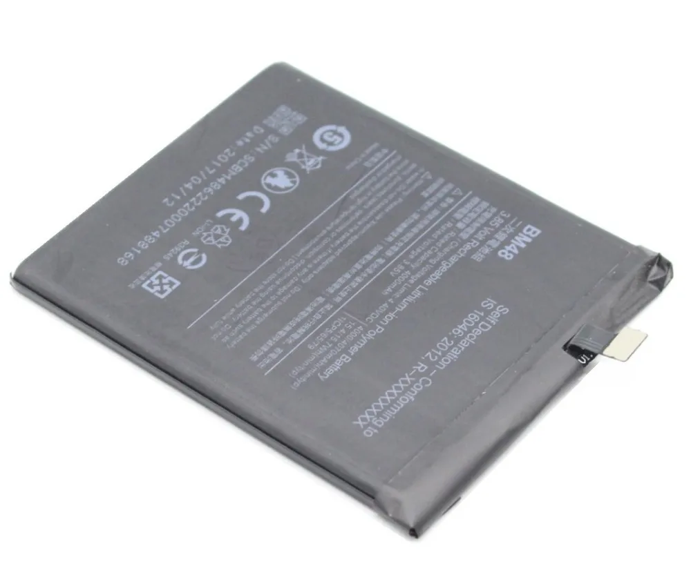 Ciszean 5 шт. 3 85 В 4000 мАч Втч BM48 BM 48 Сменный аккумулятор для Xiaomi Mi Note 2|battery for|xiaomi 4000mah4000mah