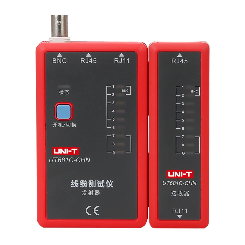 UNI T UT681C CHN провода Тесты er метр сетевой кабель блестящее полотно + Телефонная
