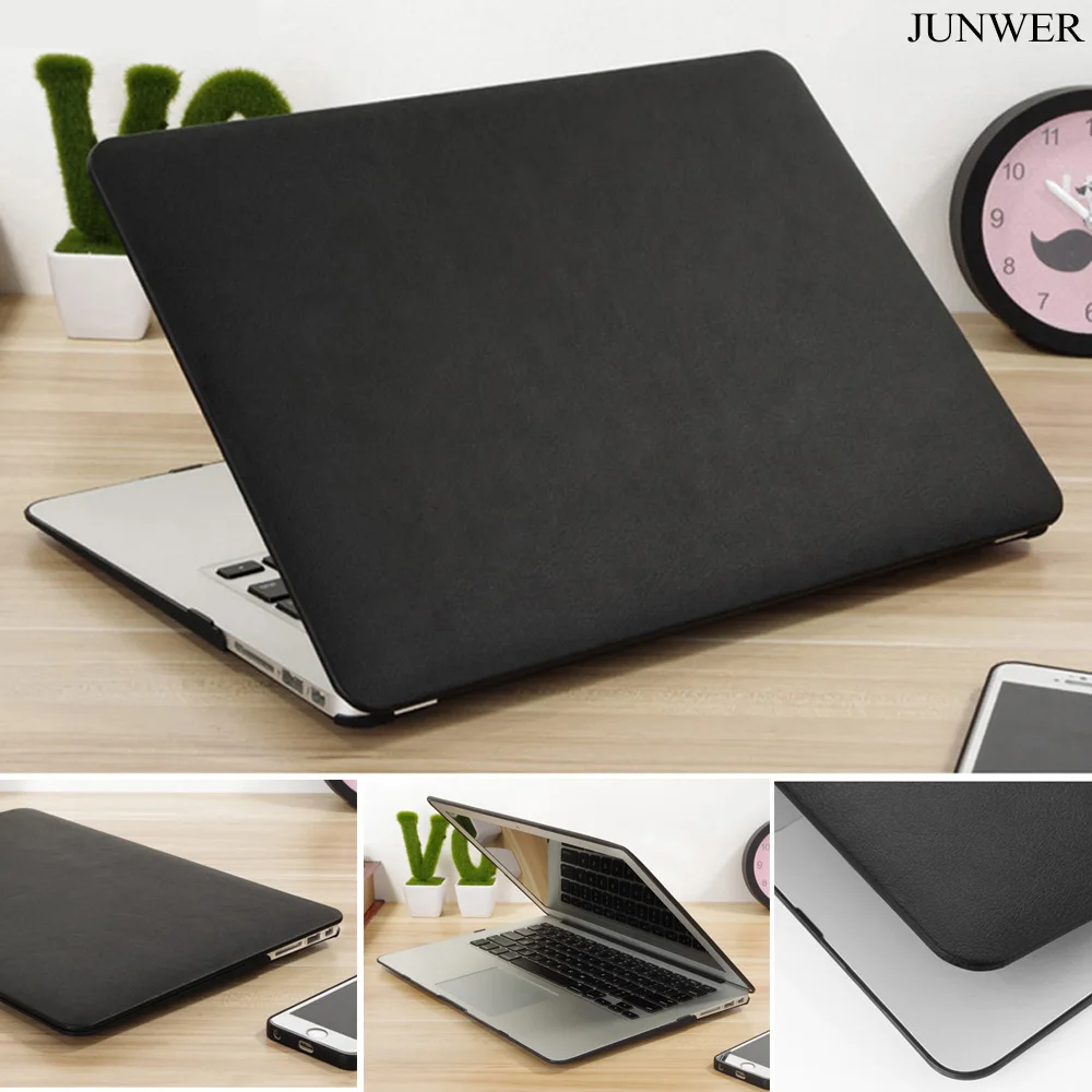 Чехол JUNWER из искусственной кожи для Apple mac book Air 11 6 12 13 3 Pro Retina 15 чехол ноутбука Macbook