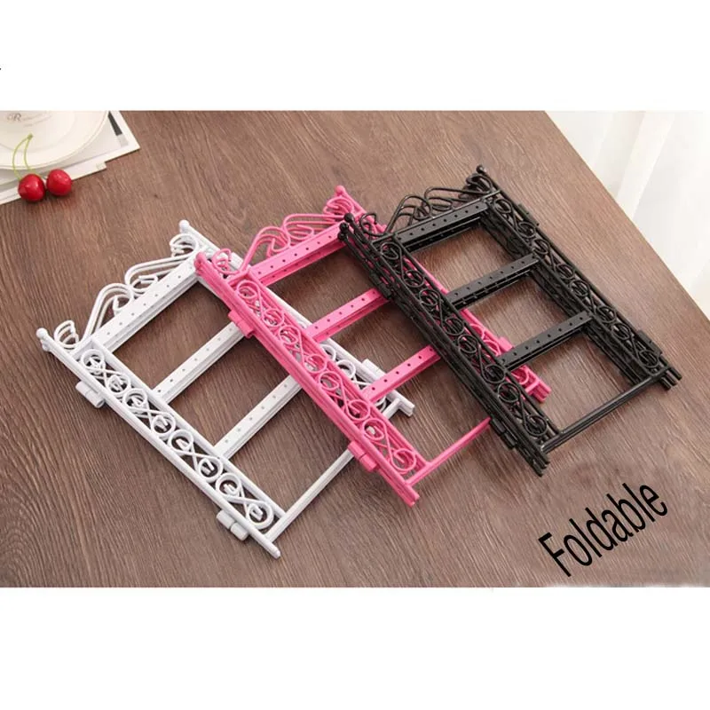 

Earrings Necklace Ear Studs Jewelry Display Rack Simple Style Metal Stand Holder Display Shelf Jewelry Stand Holder