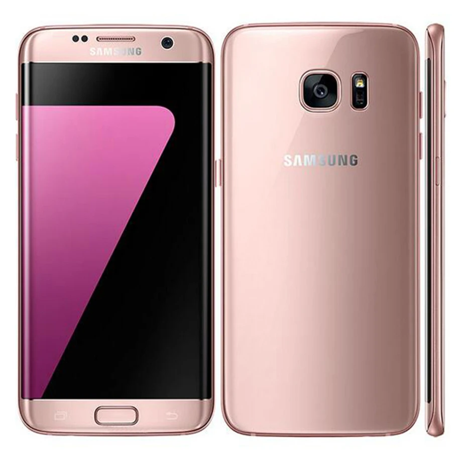 Оригинальный разблокированный Samsung Galaxy S7 Edge G935F LTE Android мобильный телефон восемь