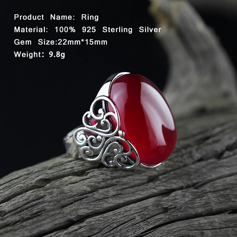 Женское кольцо из серебра 100% пробы с красным нефритом|ring for|rings for womenrings women silver |