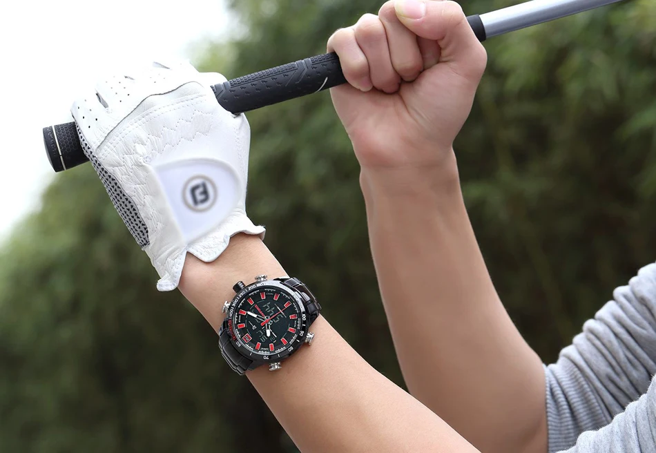 NAVIFORCE часы Мужские лучший бренд класса люкс цифровые аналоговые спортивные наручные часы военные из нержавеющей стали мужские часы Relogio Masculino