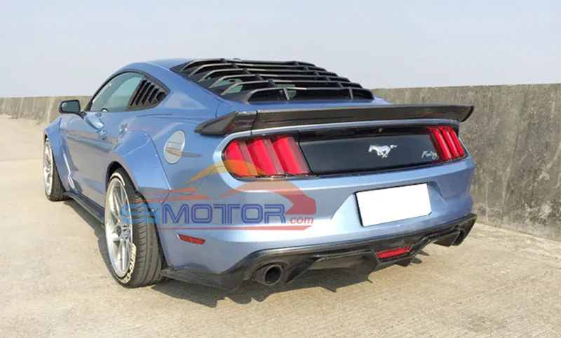 Спойлер из настоящего углеродного волокна спойлеры 3 шт. для Ford Mustang 2014 2017