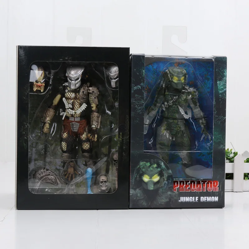 Экшн фигурка NECA Predator 30 летия экстракция джунглей демонов маскировка голландский
