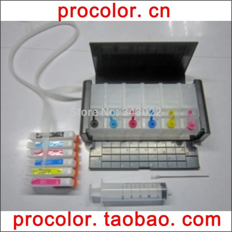 Новая американская версия ciss для epson XP 850/XP 650/XP 750/XP 950 (T277XL1 T277XL6) с чипом ARC (не