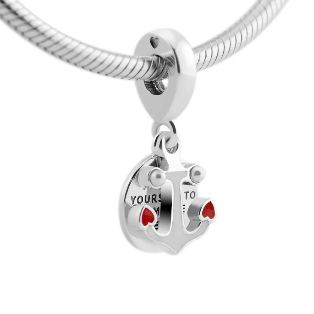 

Бусины-подвески для браслетов Pandora, серебро 100% пробы, 925