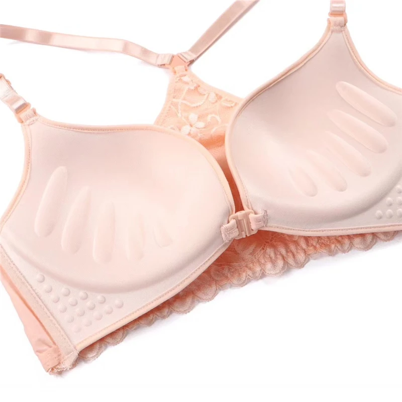 

Lingerie Mulher Bra Brief Sets Sexy Woman Bra Push Up Bralette Front Closure Sexy Underwear Female Lace Bra Panty Sets Intimates