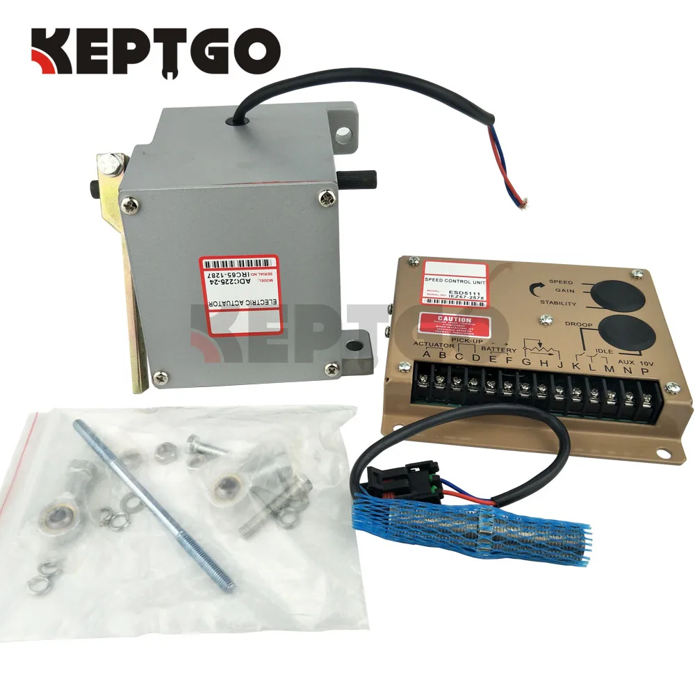 

1 Set - ADB225 ADC225 24V ADC225-24 Actuator ESD5111 Speed Controller 3034572 Sensor