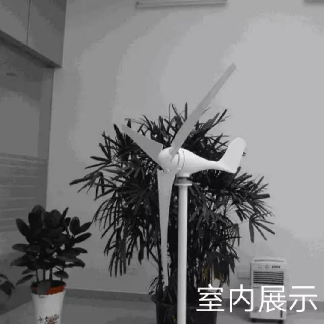 Small wind turbine marine household 500W12V24V and solar complementary street lamp monitoring power generation system | Обустройство