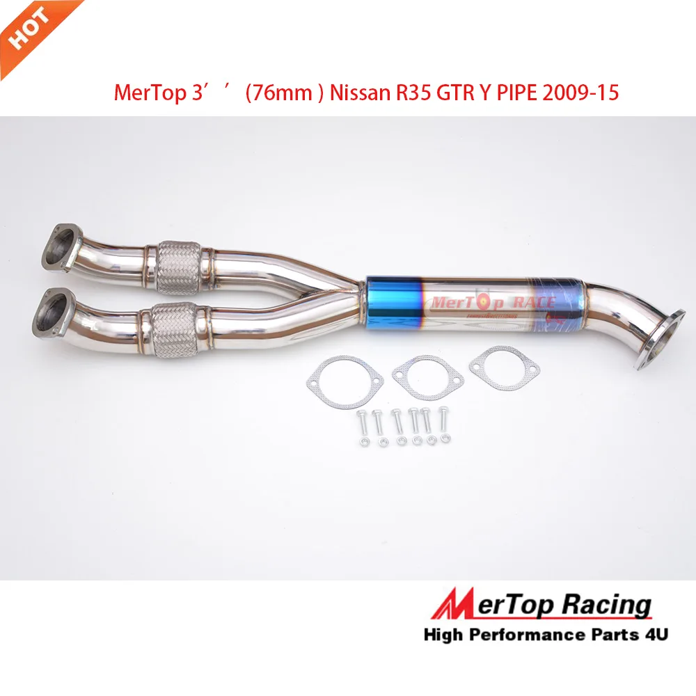 Титанизированная труба MERTOP RACE SS304 GT R R35 Y 2009 +|pipe|pipe y |