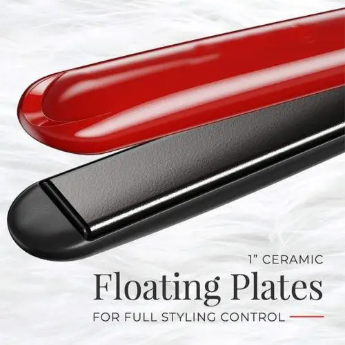 Professional Salon Ceramic Hair Straightener Oil Steam Styler Flat Iron | Дом и сад