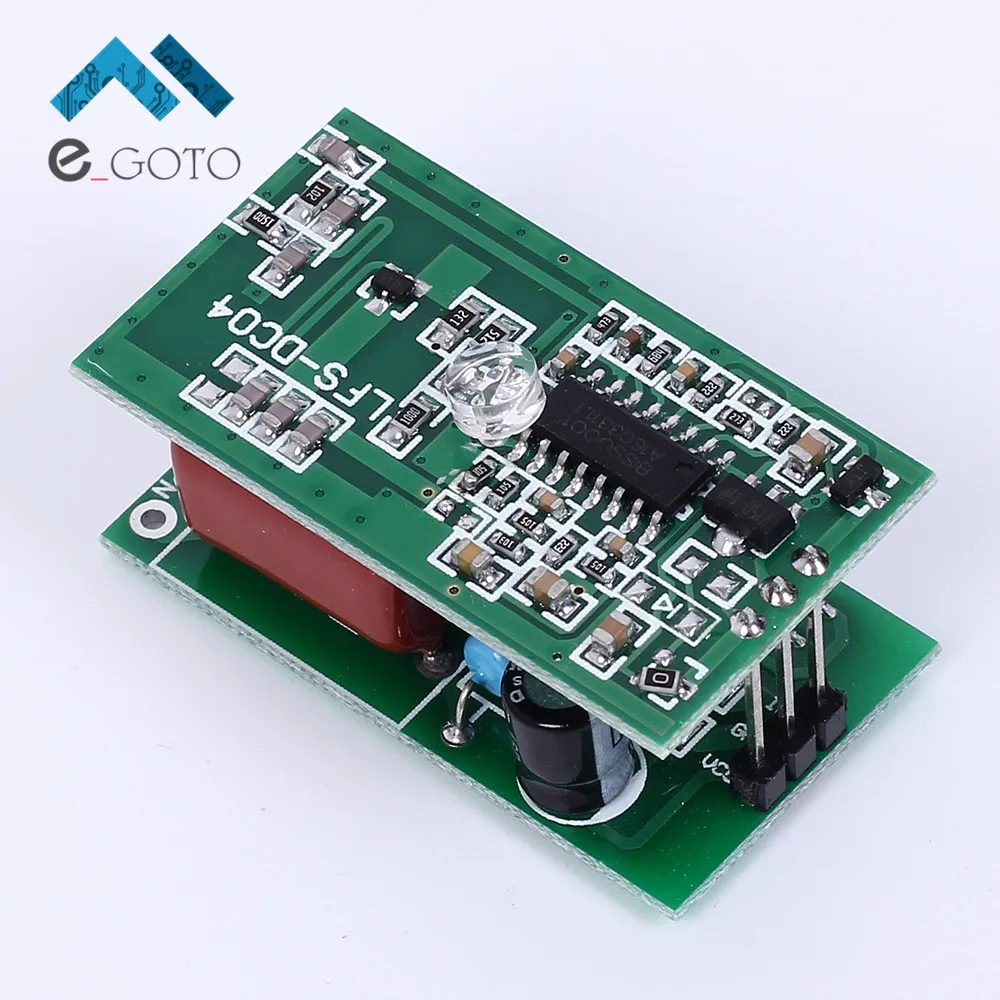2.7G Microwave Radar Sensor Switch Module Induction 2.7GHz High Power 220V 360 Degree 5-8m Relay Output | Электронные компоненты