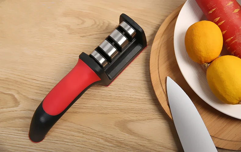 1 шт. профессиональная твердосплавная Керамическая точилка камень 3 уровня