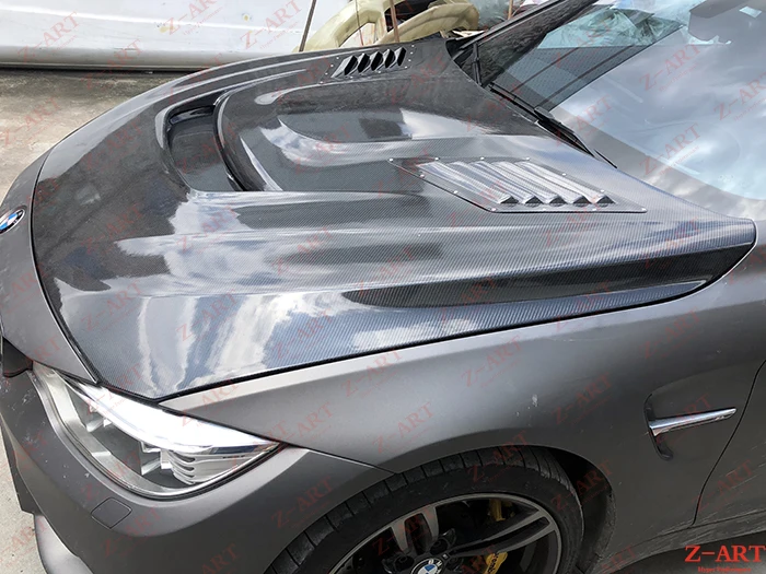 Z ART M3 капот двигателя для BMW F80 F82 F83 углеродное волокно крышка M4 2013 2019|Обвесы| |