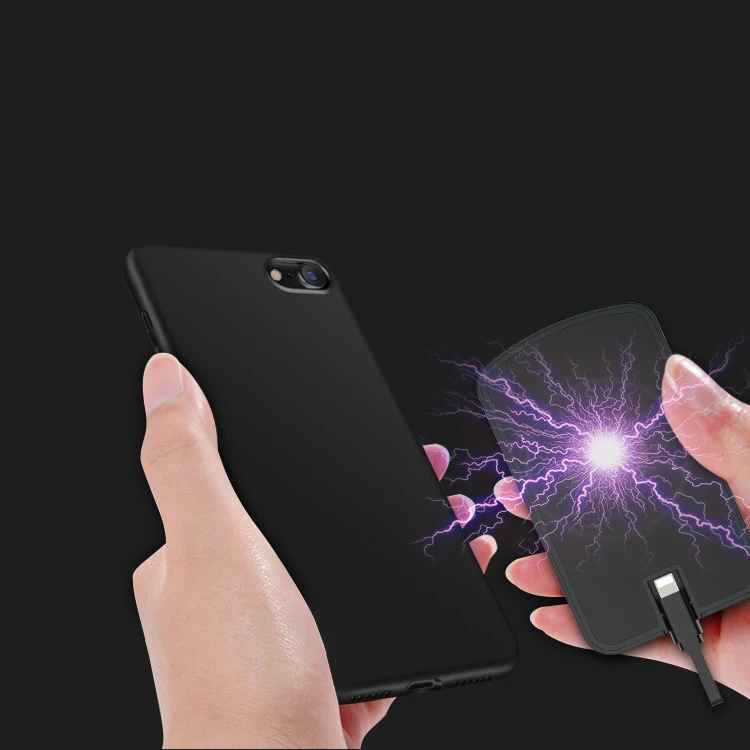 Мини чехол для зарядного устройства iPhone X 7 8 6 6S Plus 5 2 SE 5C XR портативный внешний