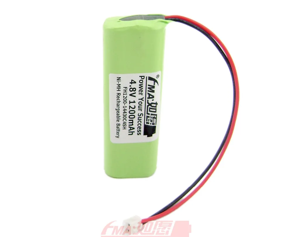 Перезаряжаемый светодиодный рабочий свет Батарея питания Ni-MH 4,8 V 1200 mAH XHR 4/5AA_4SH