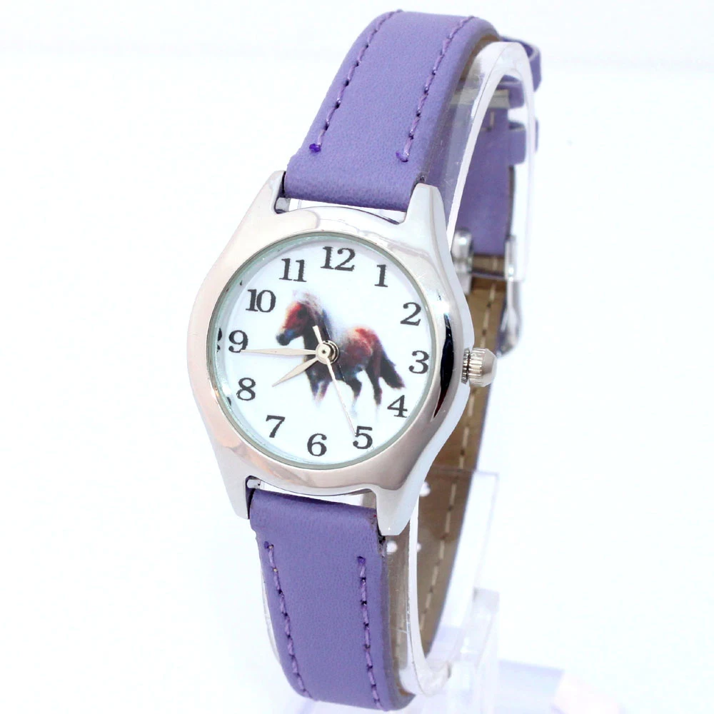 10 шт./лот оптовая продажа смешанные навальные кожаные милые женские часы для